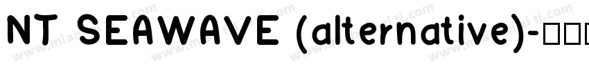 NT SEAWAVE (alternative)字体转换